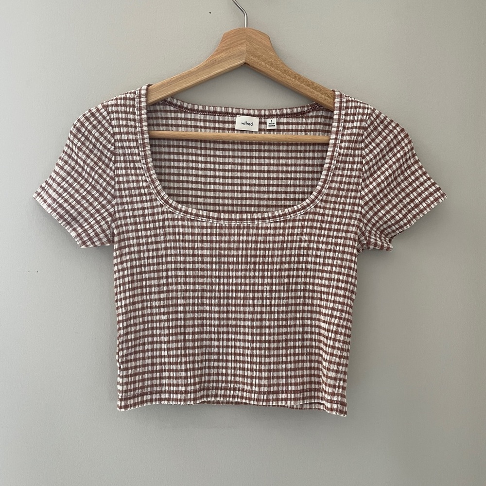 ARITZIA Wilfred Cropped Top